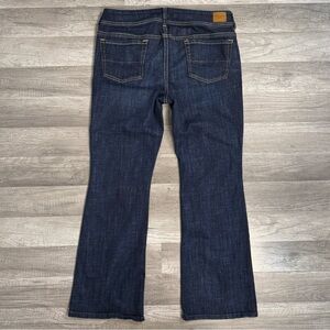 American Eagle Original Boots Jeans Mid Wash Dark Wash Bella Elena Size 14